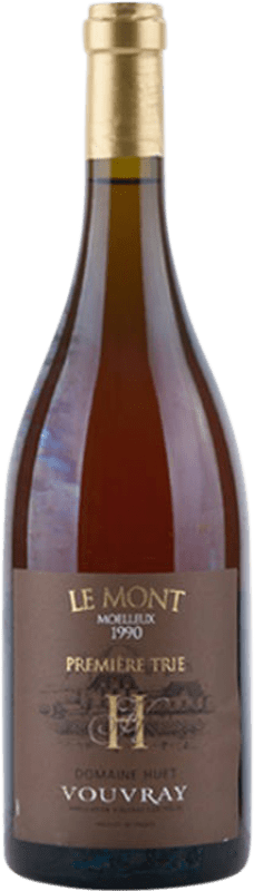 92,95 € 免费送货 | 甜酒 Huet Le Mont Moelleux Premier Trie A.O.C. Vouvray 卢瓦尔河 法国 Chenin White 瓶子 75 cl