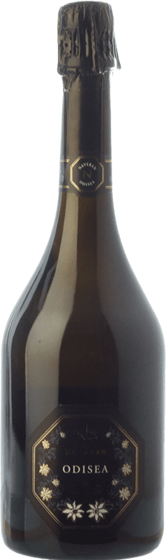 24,95 € Free Shipping | White Sparkling Wine Naveran Odisea Reserve — Aged D.O. Cava Catalonia Spain Chardonnay, Parellada Bottle 75 cl