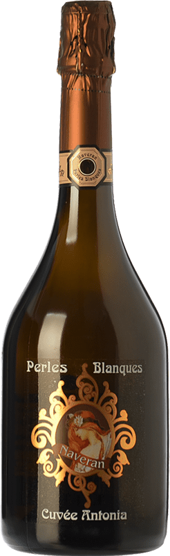 14,95 € Бесплатная доставка | Белое игристое Naveran Perles Blanques Резерв D.O. Cava Каталония Испания Pinot Black, Chardonnay бутылка 75 cl