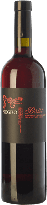 12,95 € Envío gratis | Vino dulce Negro Angelo Birbet Italia Brachetto Botella 75 cl