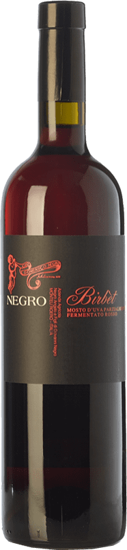 12,95 € Envio grátis | Vinho doce Negro Angelo Birbet Itália Brachetto Garrafa 75 cl