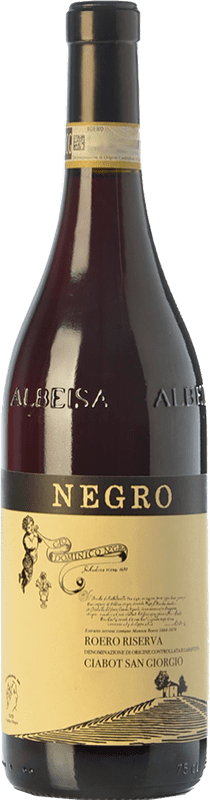 29,95 € Envio grátis | Vinho tinto Negro Angelo Ciabot San Giorgio Reserva D.O.C.G. Roero Piemonte Itália Nebbiolo Garrafa 75 cl