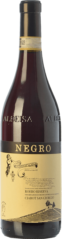 32,95 € Spedizione Gratuita | Vino Rosso Negro Angelo Ciabot San Giorgio Riserva D.O.C.G. Roero Piemonte Italia Nebbiolo 75 cl