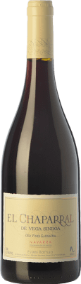 15,95 € Envío gratis | Vino Tinto Nekeas El Chaparral de Vega Sindoa Joven D.O. Navarra Navarra España Garnacha 75 cl
