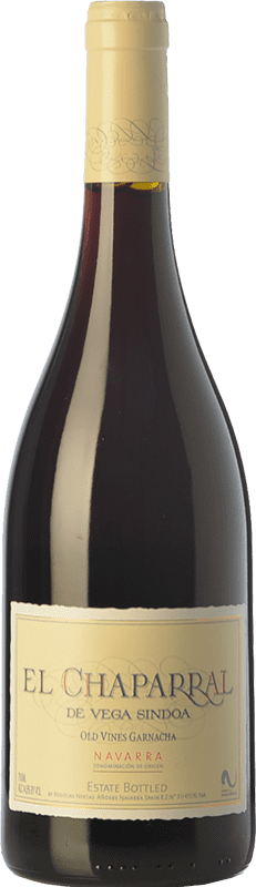11,95 € 免费送货 | 红酒 Nekeas El Chaparral de Vega Sindoa 年轻的 D.O. Navarra 纳瓦拉 西班牙 Grenache 瓶子 75 cl