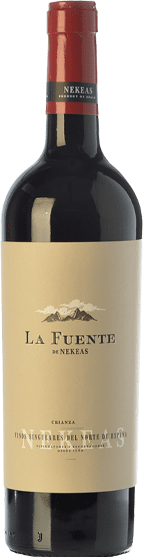 10,95 € 送料無料 | 赤ワイン Nekeas La Fuente 高齢者 D.O. Navarra ナバラ スペイン Tempranillo, Merlot, Cabernet Sauvignon ボトル 75 cl