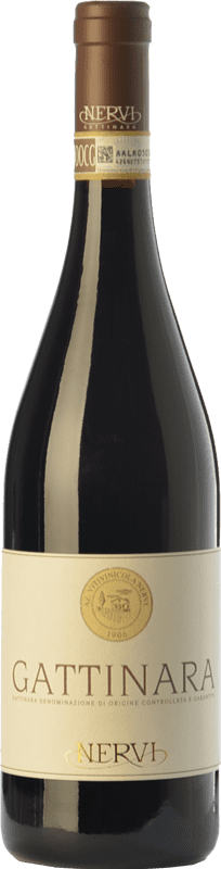64,95 € Бесплатная доставка | Красное вино Cantina Nervi D.O.C.G. Gattinara Пьемонте Италия Nebbiolo бутылка 75 cl