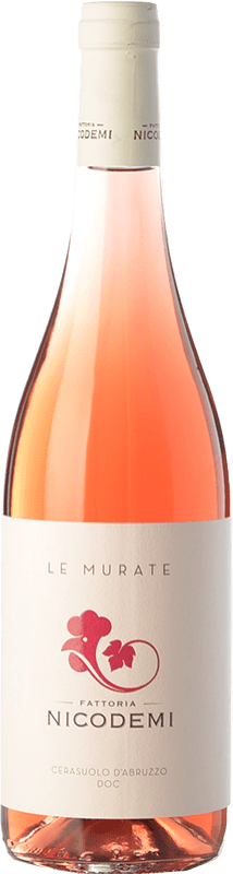 9,95 € Free Shipping | Rosé Wine Nicodemi Le Murate D.O.C. Cerasuolo d'Abruzzo Abruzzo Italy Montepulciano Eco — Organic Bottle 75 cl