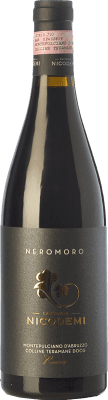 33,95 € Бесплатная доставка | Красное вино Nicodemi Neromoro Резерв D.O.C.G. Montepulciano d'Abruzzo Colline Teramane Абруцци Италия Montepulciano бутылка 75 cl