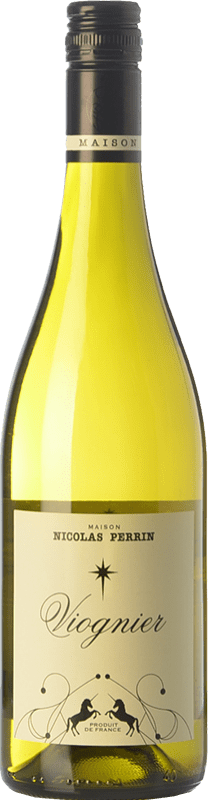 12,95 € Бесплатная доставка | Белое вино Nicolas Perrin Франция Viognier бутылка 75 cl