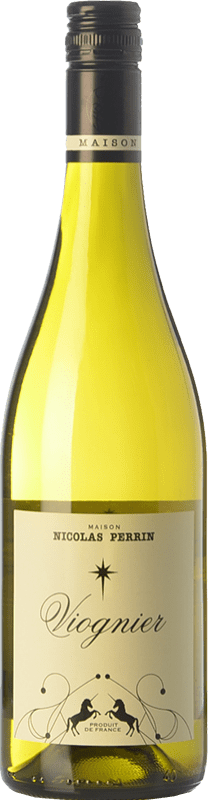 12,95 € Spedizione Gratuita | Vino Bianco Nicolas Perrin Francia Viognier 75 cl