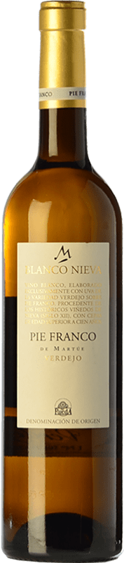 17,95 € Free Shipping | White Wine Nieva Pie Franco D.O. Rueda Castilla y León Spain Verdejo 75 cl