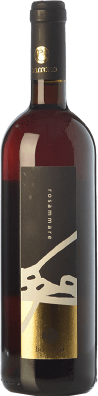 19,95 € Envio grátis | Vinho rosé Nino Barraco Rosammare I.G.T. Terre Siciliane Sicília Itália Nero d'Avola Garrafa 75 cl