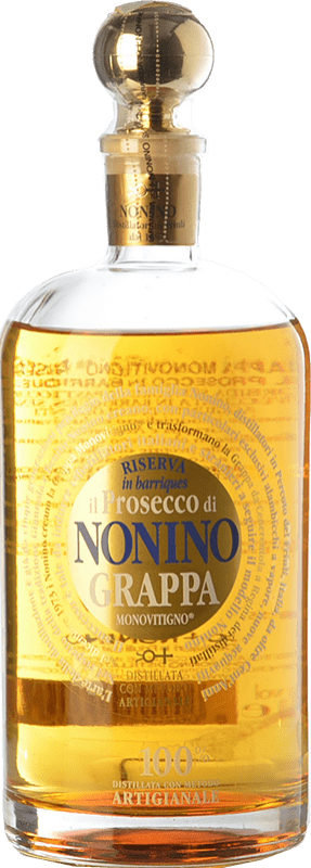 39,95 € Kostenloser Versand | Grappa Nonino Il Prosecco in Barriques Reserve I.G.T. Grappa Friulana Friaul-Julisch Venetien Italien Flasche 70 cl