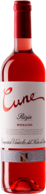 8,95 € Free Shipping | Rosé wine Norte de España - CVNE Cune Joven D.O.Ca. Rioja The Rioja Spain Tempranillo Bottle 75 cl