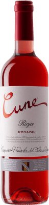 6,95 € 送料無料 | ロゼワイン Norte de España - CVNE Cune 若い D.O.Ca. Rioja ラ・リオハ スペイン Tempranillo ボトル 75 cl