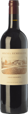 76,95 € Бесплатная доставка | Красное вино Ntra. Sra. de Remelluri Granja Гран Резерва D.O.Ca. Rioja Ла-Риоха Испания Tempranillo — Темпранильо, Garnacha — Гренаш, Graciano — Грасиано Бутылка 75 cl