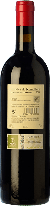 15,95 € Free Shipping | Red wine Ntra. Sra. de Remelluri Lindes Viñedos de Labastida Joven D.O.Ca. Rioja The Rioja Spain Tempranillo, Grenache, Graciano Bottle 75 cl