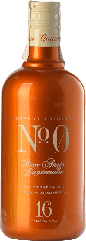 22,95 € Free Shipping | Rum Number Zero Nº 0 Añejo Guatemala Spain Bottle 70 cl