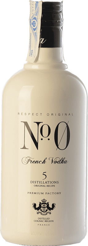 18,95 € Spedizione Gratuita | Vodka Number Zero VOD5 Francia Bottiglia 70 cl