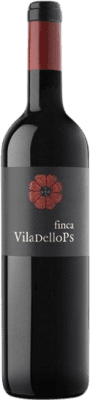 11,95 € Free Shipping | Red wine Finca Viladellops D.O. Penedès Catalonia Spain Grenache Tintorera Bottle 75 cl