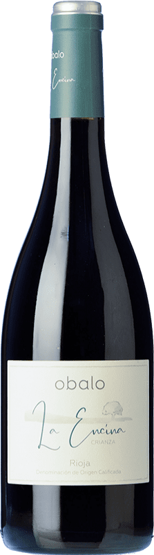 16,95 € Envio grátis | Vinho tinto Obalo Crianza D.O.Ca. Rioja La Rioja Espanha Tempranillo Garrafa 75 cl