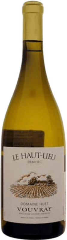 52,95 € Envio grátis | Vinho branco Huet Le Haut-Lieu Semi-seco Semi-doce A.O.C. Vouvray Loire França Chenin Branco Garrafa 75 cl