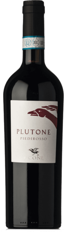 11,95 € Free Shipping | Red wine Ocone Plutone D.O.C. Sannio Campania Italy Piedirosso Organic Bottle 75 cl