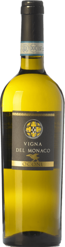 13,95 € Free Shipping | White wine Ocone Vigna del Monaco D.O.C. Sannio Campania Italy Falanghina Organic Bottle 75 cl