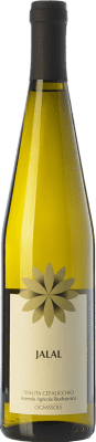 12,95 € Free Shipping | White wine Ognissole Jalal I.G.T. Puglia Puglia Italy Muscat White Bottle 75 cl