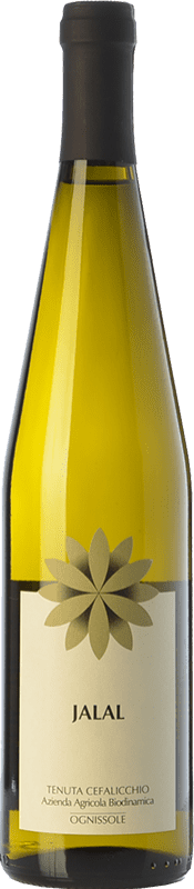 14,95 € Бесплатная доставка | Белое вино Ognissole Jalal I.G.T. Puglia Апулия Италия Muscat White бутылка 75 cl