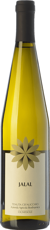 15,95 € Envoi gratuit | Vin blanc Ognissole Jalal I.G.T. Puglia Pouilles Italie Muscat Biologique Bouteille 75 cl