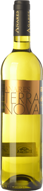 8,95 € Spedizione Gratuita | Vino bianco Olarra Añares Terranova D.O. Rueda Castilla y León Spagna Verdejo Bottiglia 75 cl