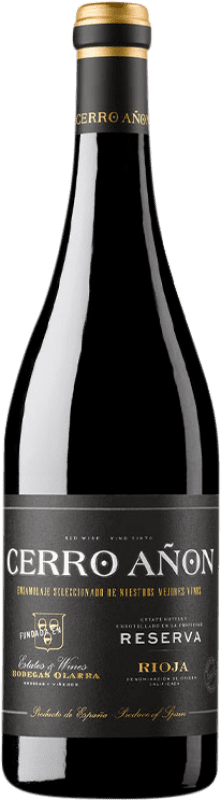 14,95 € Free Shipping | Red wine Olarra Cerro Añón Reserve D.O.Ca. Rioja The Rioja Spain Tempranillo, Grenache, Mazuelo Bottle 75 cl