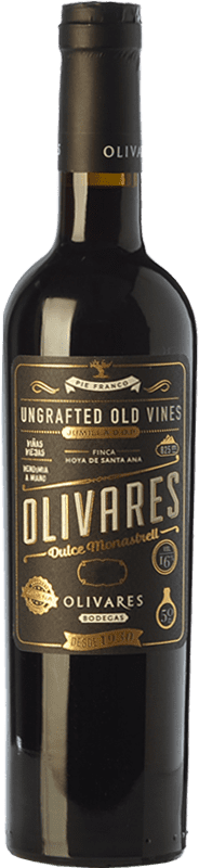 22,95 € Spedizione Gratuita | Vino dolce Olivares D.O. Jumilla Castilla-La Mancha Spagna Monastrell Bottiglia Medium 50 cl