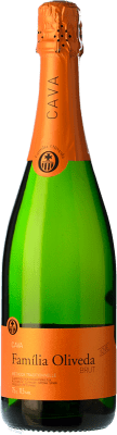 7,95 € Envoi gratuit | Blanc mousseux Oliveda Família Jove Brut Jeune D.O. Cava Catalogne Espagne Macabeo, Xarel·lo, Parellada Bouteille 75 cl