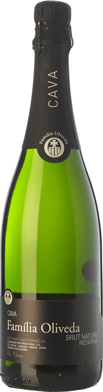 8,95 € Free Shipping | White sparkling Oliveda Brut Nature Reserve D.O. Cava Catalonia Spain Macabeo, Xarel·lo Bottle 75 cl