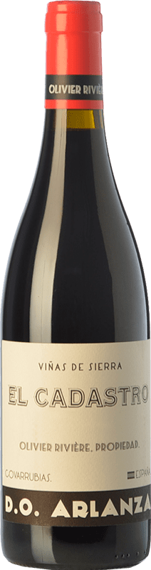 45,95 € Envoi gratuit | Vin Rouge Olivier Rivière El Cadastro Crianza D.O. Arlanza Castille et Leon Espagne Tempranillo, Garnacha — Grenache Bouteille 75 cl