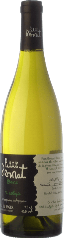 12,95 € Free Shipping | White wine Oller del Mas Petit Bernat Blanc D.O. Pla de Bages Catalonia Spain Macabeo, Picapoll Bottle 75 cl