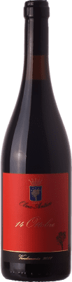 15,95 € Spedizione Gratuita | Vino rosso Olmo Antico 14 Ottobre I.G.T. Provincia di Pavia lombardia Italia Croatina, Rara Bottiglia 75 cl