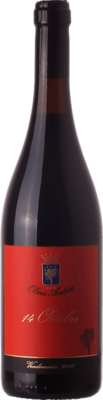 15,95 € Free Shipping | Red wine Olmo Antico 14 Ottobre I.G.T. Provincia di Pavia Lombardia Italy Croatina, Rara Bottle 75 cl