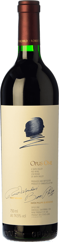 584,95 € Kostenloser Versand | Rotwein Opus One Alterung I.G. Napa Valley Napa-Tal Vereinigte Staaten Merlot, Cabernet Sauvignon, Cabernet Franc, Malbec, Petit Verdot Flasche 75 cl