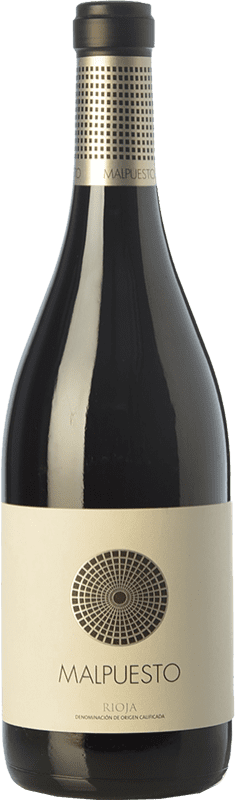 44,95 € Бесплатная доставка | Красное вино Orben Malpuesto старения D.O.Ca. Rioja Ла-Риоха Испания Tempranillo бутылка 75 cl