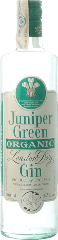 25,95 € Envío gratis | Ginebra Organic Gin Juniper Green Reino Unido Botella 70 cl