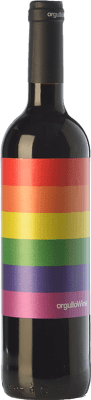 7,95 € Envío gratis | Vino Tinto Orgullo Wine Crianza I.G.P. Vino de la Tierra de Castilla Castilla la Mancha España Tempranillo, Cabernet Sauvignon, Petit Verdot 75 cl