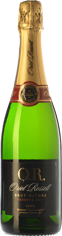 15,95 € Free Shipping | White sparkling Oriol Rossell Brut Nature Reserve D.O. Cava Catalonia Spain Macabeo, Xarel·lo, Parellada Bottle 75 cl