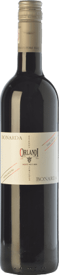 7,95 € Envio grátis | Vinho tinto Orlandi Bonarda D.O.C. Oltrepò Pavese Lombardia Itália Croatina Garrafa 75 cl