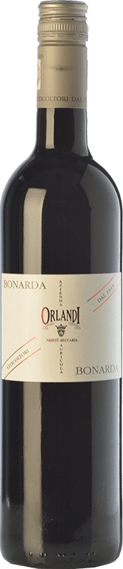 7,95 € Бесплатная доставка | Красное вино Orlandi Bonarda D.O.C. Oltrepò Pavese Ломбардии Италия Croatina бутылка 75 cl