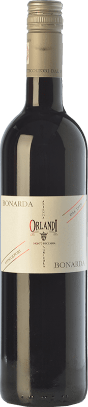 7,95 € Envío gratis | Vino Tinto Orlandi D.O.C. Oltrepò Pavese Lombardia Italia Bonarda 75 cl