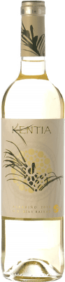 18,95 € Envio grátis | Vinho branco Orowines Kentia D.O. Rías Baixas Galiza Espanha Albariño Garrafa 75 cl